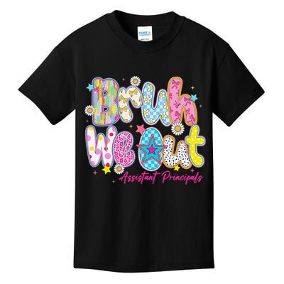 Preppy Bruh We Out Assistant Principals Last Day Of School Kids T-Shirt