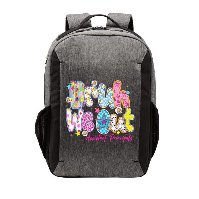 Preppy Bruh We Out Assistant Principals Last Day Of School Vector Backpack