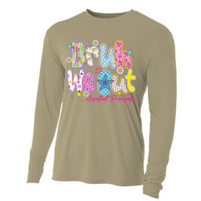 Preppy Bruh We Out Assistant Principals Last Day Of School Cooling Performance Long Sleeve Crew