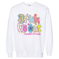Preppy Bruh We Out Assistant Principals Last Day Of School Garment-Dyed Sweatshirt
