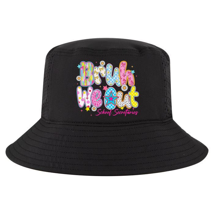 Preppy Bruh We Out School Secretaries Last Day Of School Cool Comfort Performance Bucket Hat