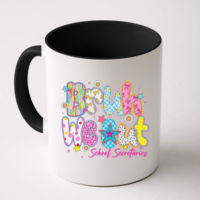 Preppy Bruh We Out School Secretaries Last Day Of School Mug