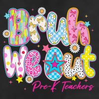 Preppy Bruh We Out Pre-K Teachers Last Day Of School Summer Adult Drive Performance Visor