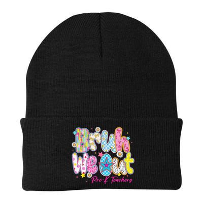Preppy Bruh We Out Pre-K Teachers Last Day Of School Summer Beanie