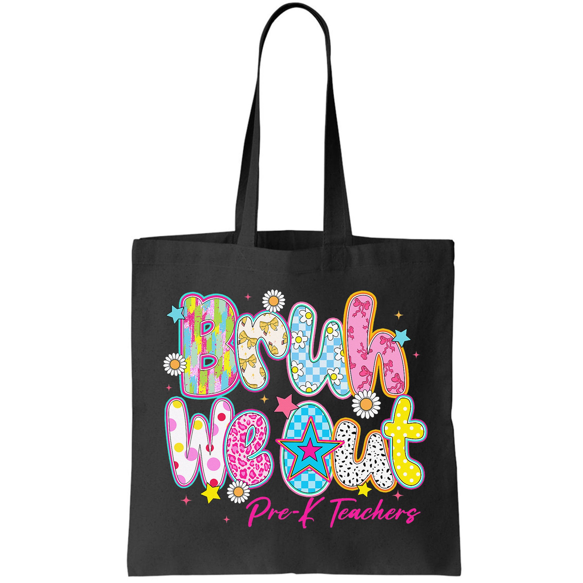 Preppy Bruh We Out Pre-K Teachers Last Day Of School Summer Bag