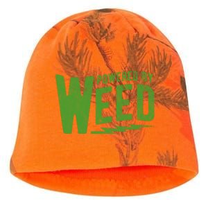 Powered By Weed Kati - Camo Knit Beanie