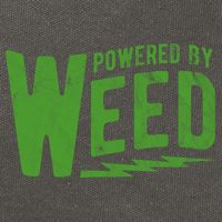 Powered By Weed Cotton Canvas Backpack