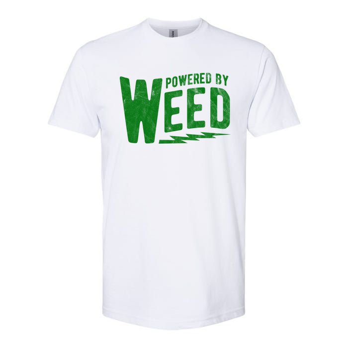 Powered By Weed Softstyle® CVC T-Shirt