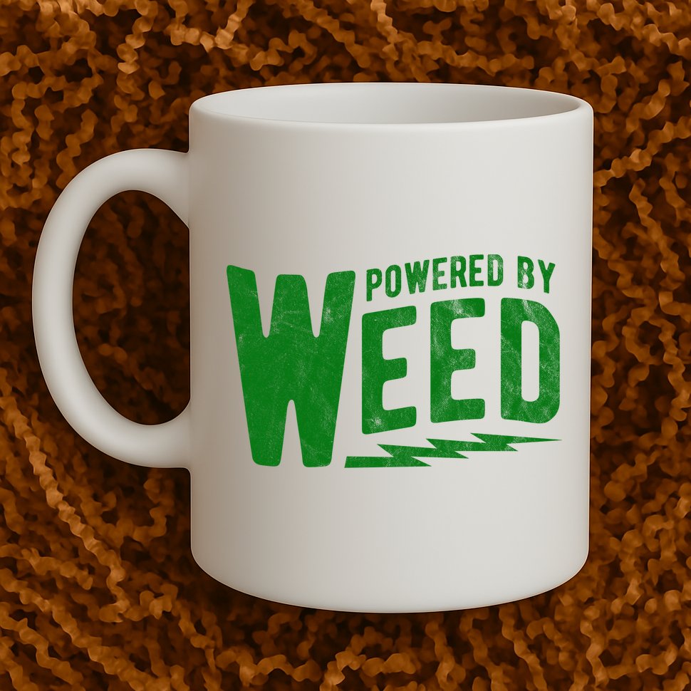 Powered By Weed Mug