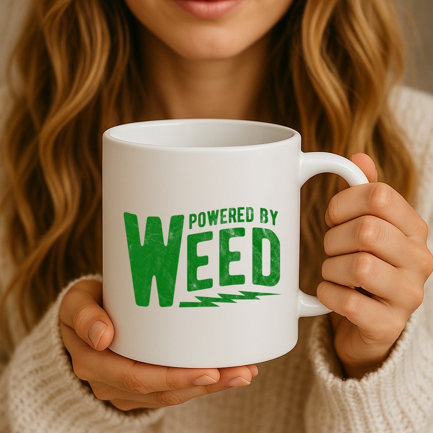Powered By Weed Mug