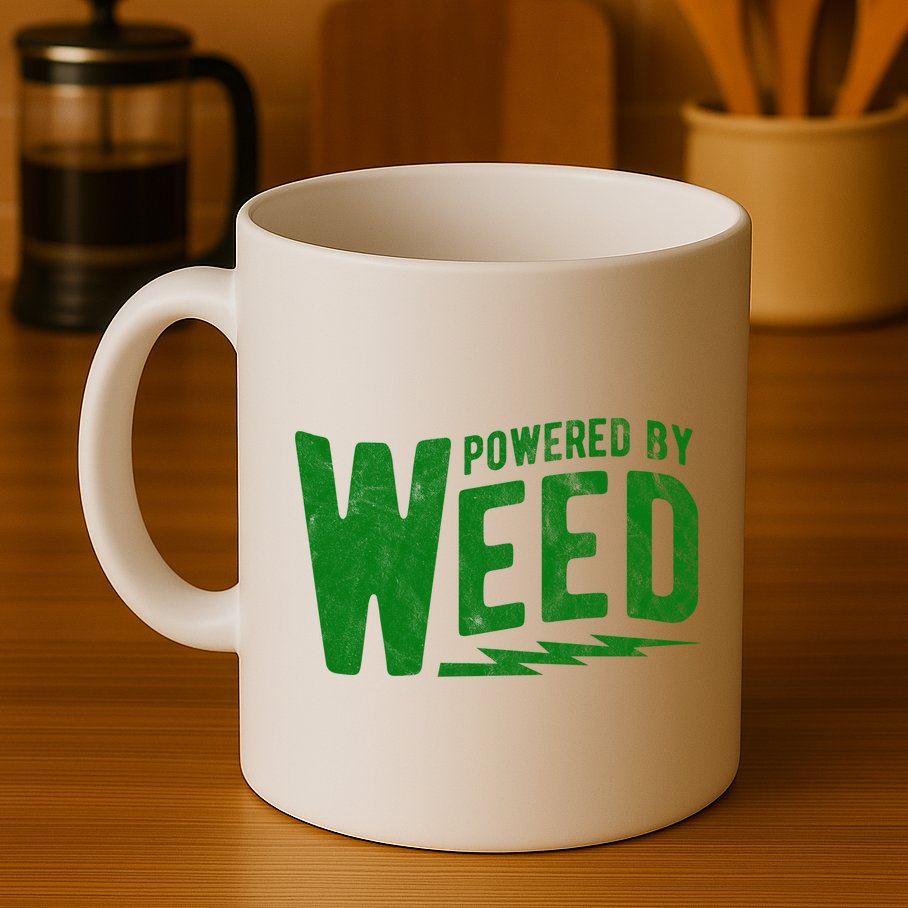 Powered By Weed Mug