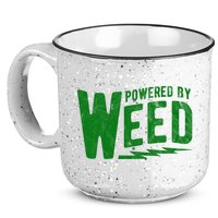 Powered By Weed 15oz Campfire Ceramic Mug