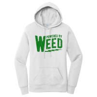 Powered By Weed Women's Pullover Hoodie