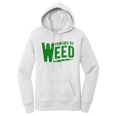 Powered By Weed Women's Pullover Hoodie