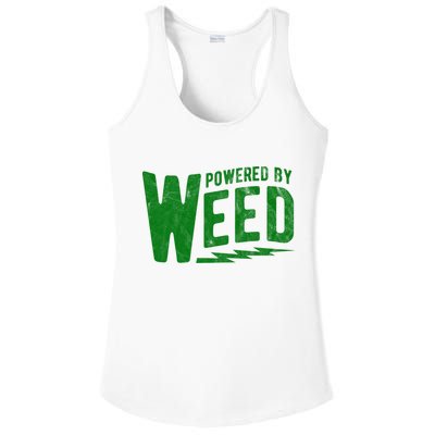 Powered By Weed Ladies PosiCharge Competitor Racerback Tank
