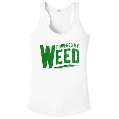 Powered By Weed Ladies PosiCharge Competitor Racerback Tank