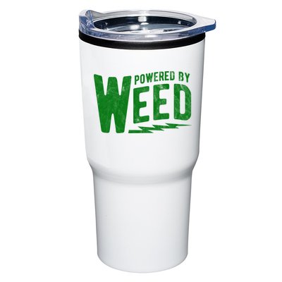 Powered By Weed Tumbler