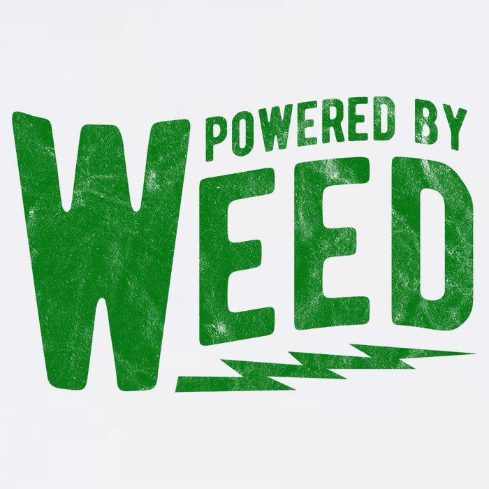 Powered By Weed Poster