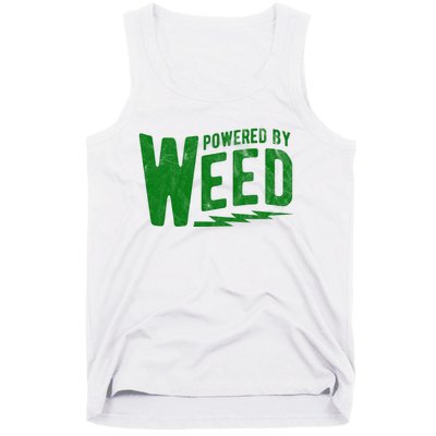 Powered By Weed Tank Top