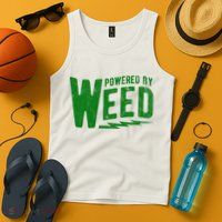 Powered By Weed Tank Top