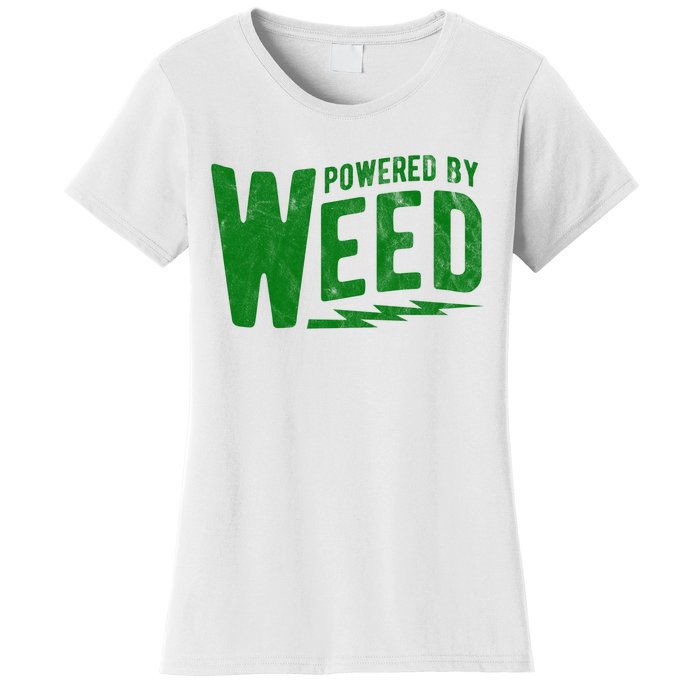 Powered By Weed Women's T-Shirt