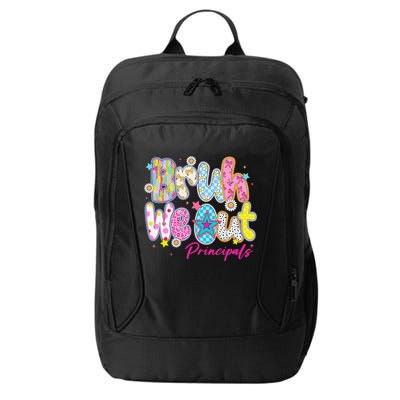 Preppy Bruh We Out Principals Last Day Of School Summer City Backpack