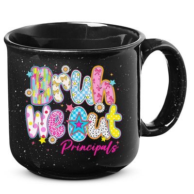 Preppy Bruh We Out Principals Last Day Of School Summer 15oz Campfire Ceramic Mug