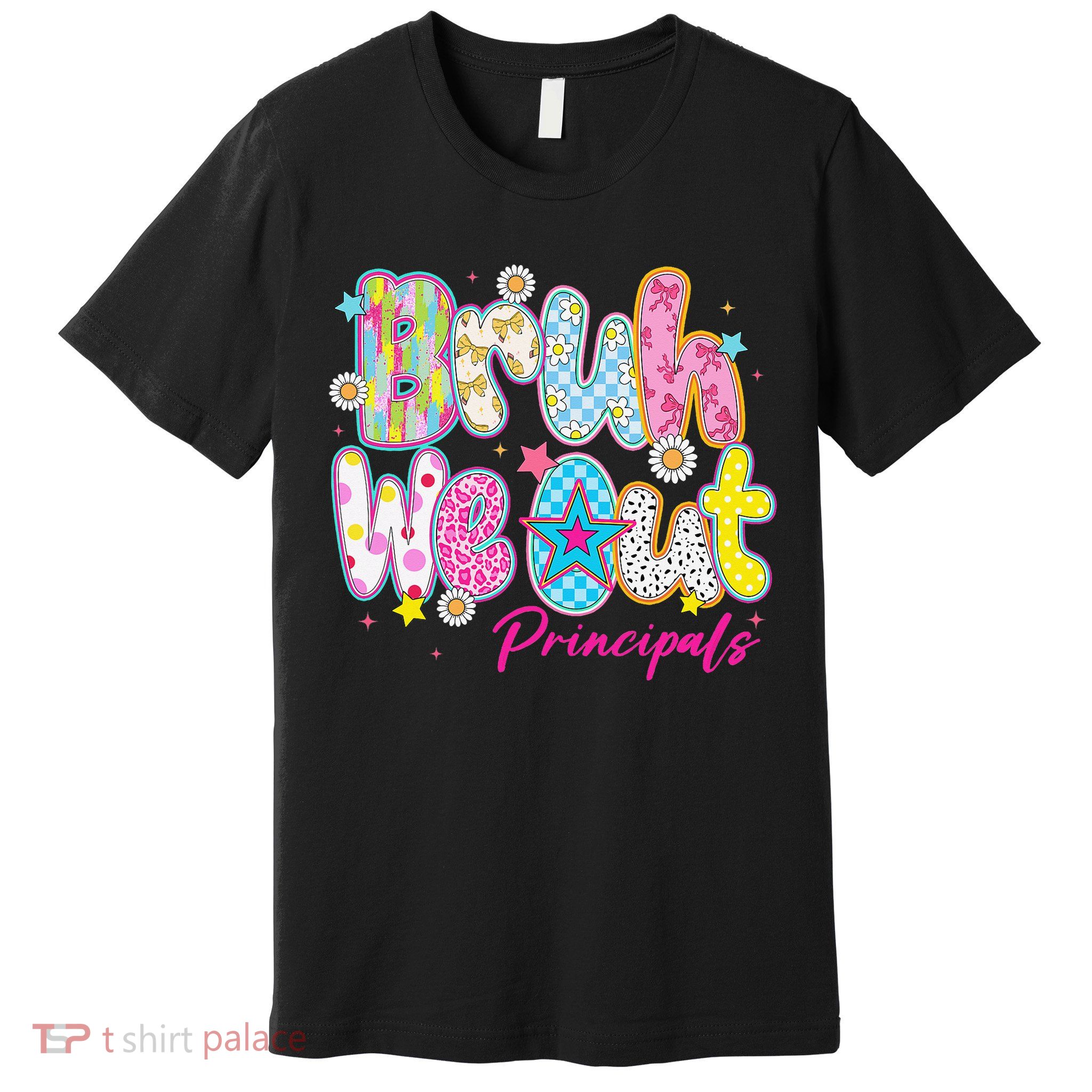 Preppy Bruh We Out Principals Last Day Of School Summer Premium T-Shirt