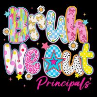 Preppy Bruh We Out Principals Last Day Of School Summer Women's Crop Top Tee