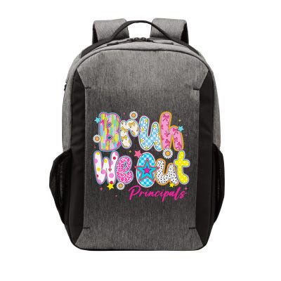 Preppy Bruh We Out Principals Last Day Of School Summer Vector Backpack