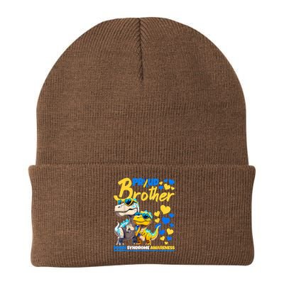 Proud Brother World Down Syndrome Awareness Dinosaur T21 Beanie