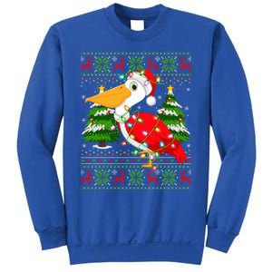 Pelican Bird Xmas Style Ugly Santa Pelican Christmas Great Gift Sweatshirt