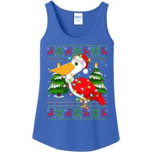 Pelican Bird Xmas Style Ugly Santa Pelican Christmas Great Gift Ladies Essential Tank