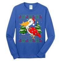 Pelican Bird Xmas Style Ugly Santa Pelican Christmas Great Gift Tall Long Sleeve T-Shirt