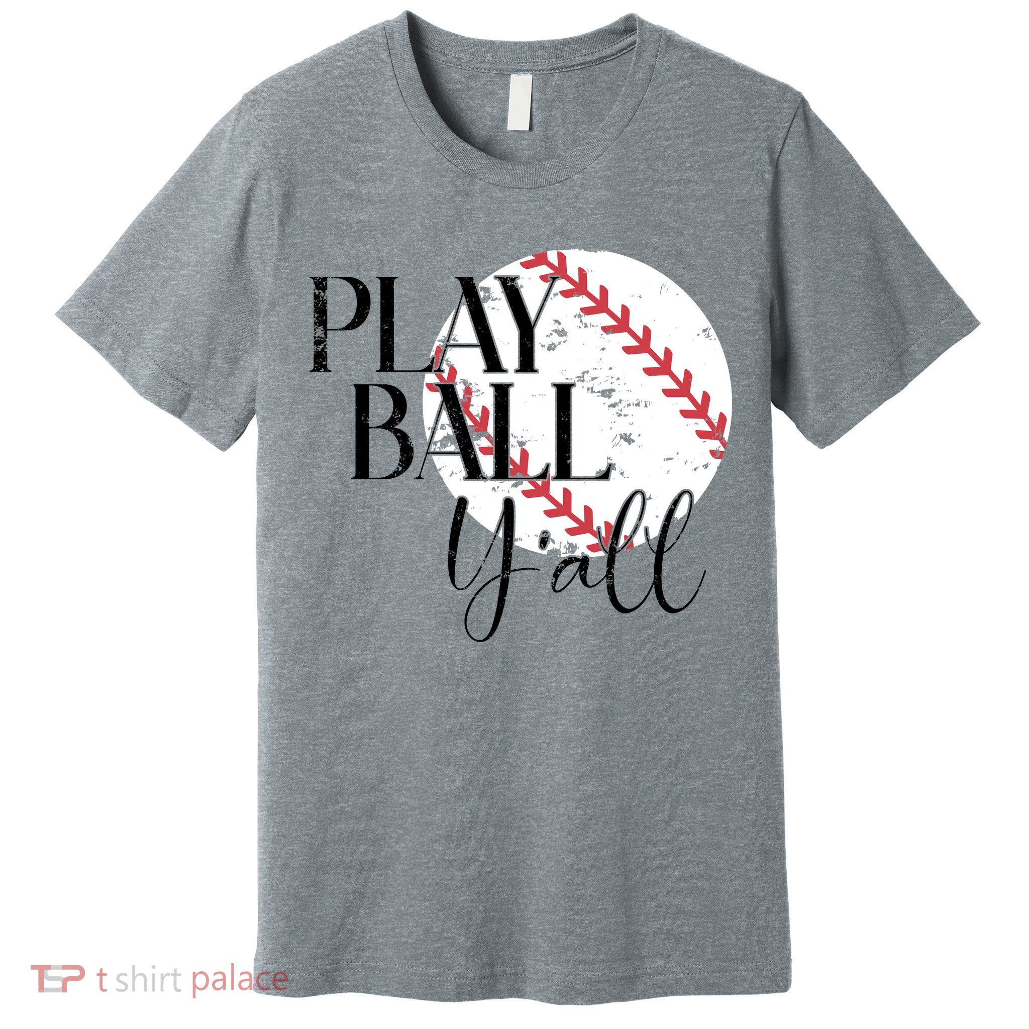 Play Ball Yall Baseball Sport Lover Premium T-Shirt