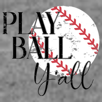 Play Ball Yall Baseball Sport Lover Kids T-Shirt