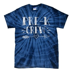 PreK Crew 1st Day Of School PreK Teacher Team Tie-Dye T-Shirt