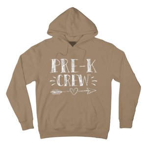 PreK Crew 1st Day Of School PreK Teacher Team Hoodie