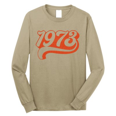 Pro Choice 1973 Women's Rights Feminism Roe V Wade Vintage Long Sleeve Shirt