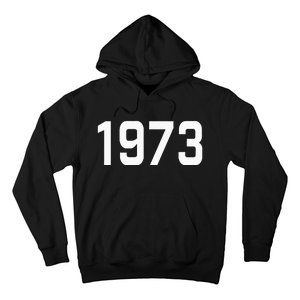 Pro Choice 1973 Womens Rights Feminism Roe Wade Hoodie