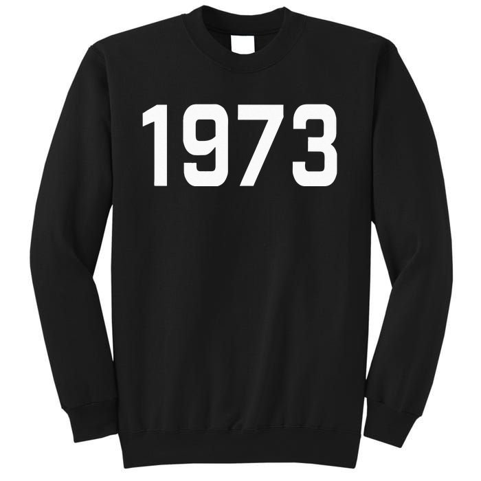 Pro Choice 1973 Womens Rights Feminism Roe Wade Sweatshirt