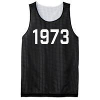 Pro Choice 1973 Womens Rights Feminism Roe Wade Mesh Reversible Basketball Jersey Tank