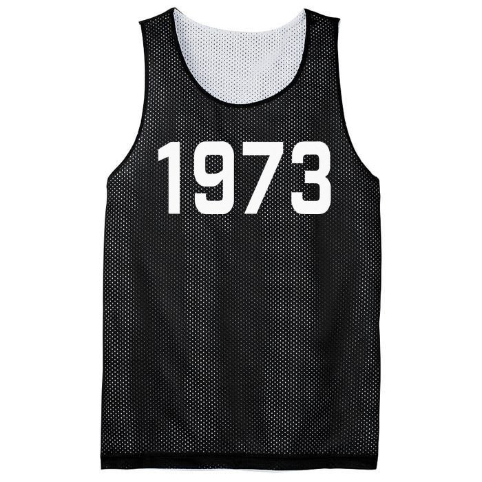 Pro Choice 1973 Womens Rights Feminism Roe Wade Mesh Reversible Basketball Jersey Tank