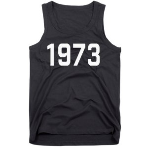 Pro Choice 1973 Womens Rights Feminism Roe Wade Tank Top