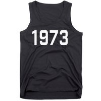 Pro Choice 1973 Womens Rights Feminism Roe Wade Tank Top