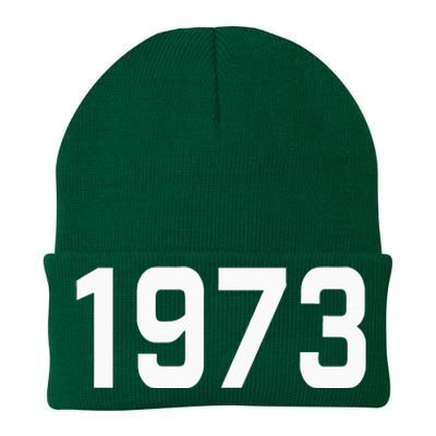 Pro Choice 1973 Womens Rights Feminism Roe Wade Knit Cap Winter Beanie