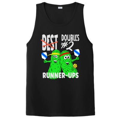 Pickleball Champs 2nd Place Doubles Funny Cute Gift PosiCharge Competitor Tank