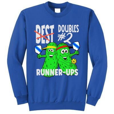 Pickleball Champs 2nd Place Doubles Funny Cute Gift Sweatshirt