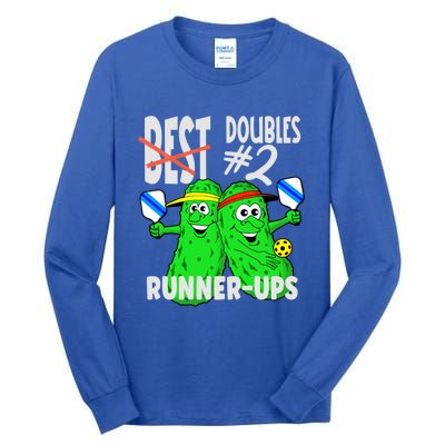 Pickleball Champs 2nd Place Doubles Funny Cute Gift Tall Long Sleeve T-Shirt