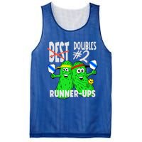 Pickleball Champs 2nd Place Doubles Funny Cute Gift Mesh Reversible Basketball Jersey Tank